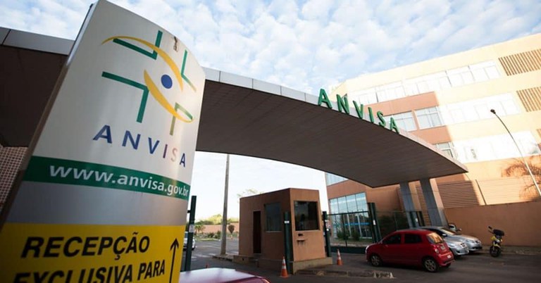 Fachada de um dos prédios da Anvisa