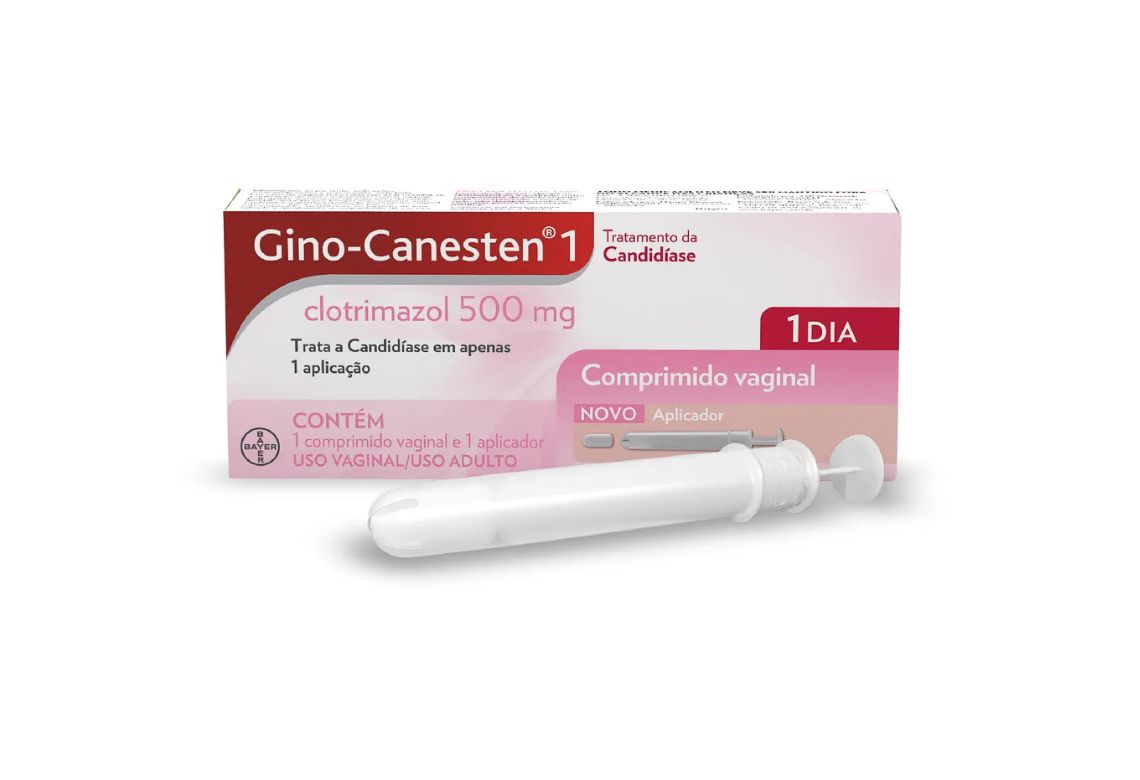 Gino-Canesten 1 Comprimido Vaginal com 1 Unidade + Aplicador