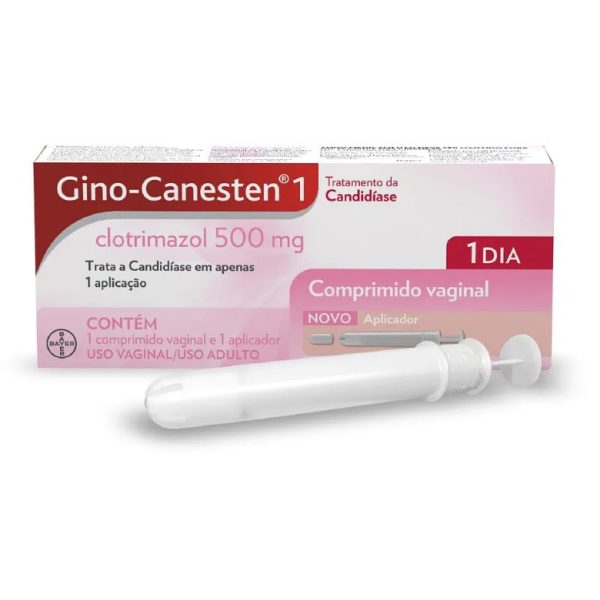 Gino-Canesten 1 Comprimido Vaginal com 1 Unidade + Aplicador